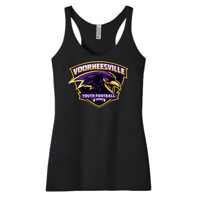 Voorheesville - Women's Tri Blend Racerback Tank Thumbnail
