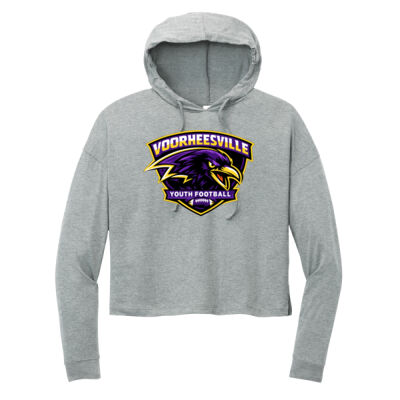 Voorheesville Youth Football - Women's Perfect Tri ® Midi Long Sleeve Hoodie Thumbnail
